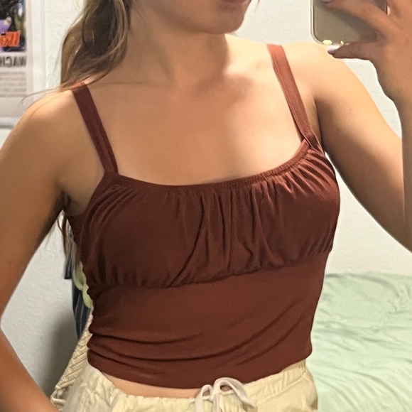 Melrose and Market Tops - Melrose Burnt orange Blouse